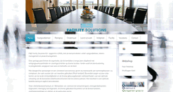 Desktop Screenshot of facilitysolutions.eu